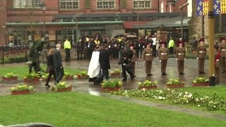 Ai funerali di Riccardo III il suo parente Benedict Cumberbatch