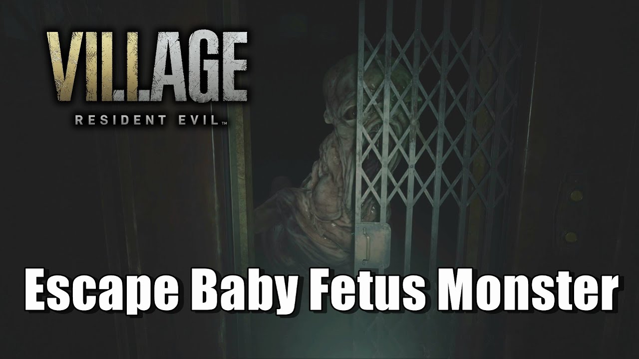 How To Avoid The Resident Evil 8 Baby Monster Youtube