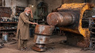 Completely Destroyed CAT Loader Spindle Restoration | Full Heavy Equipment Repair Process