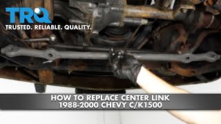 How to Replace Center Link 1988-2000 Chevy C/K1500 screenshot 3