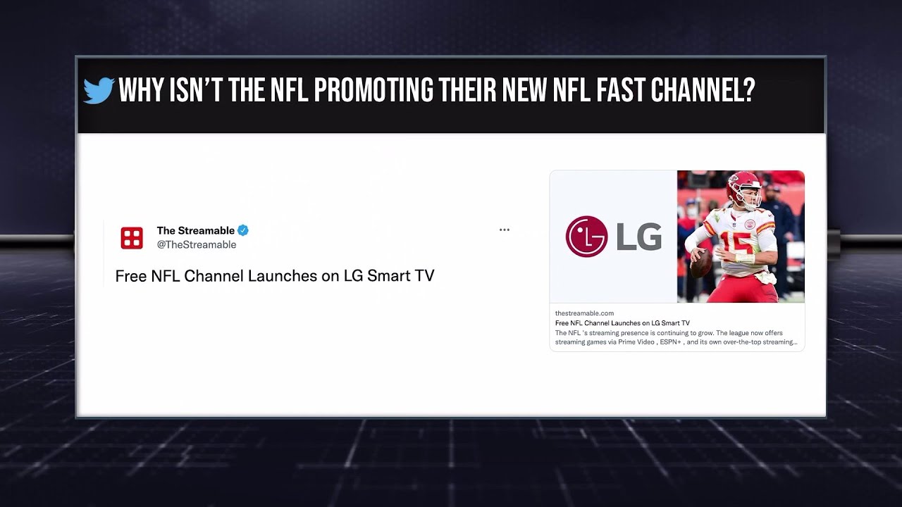 Free NFL Channel Launches On LG Smart TV