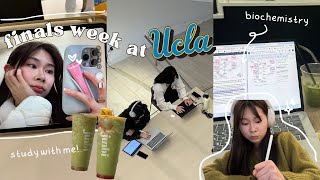 finals week at ucla ⋆⊹˚๋࣭ ⭑ productive study week!