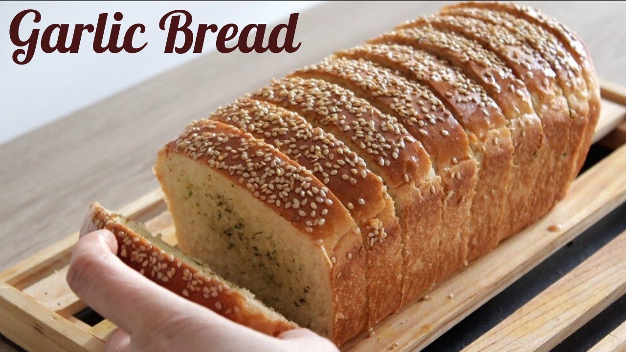 Удивительный !! Рецепт чесночного хлеба. Легкий ручной хлеб, надо попробовать!