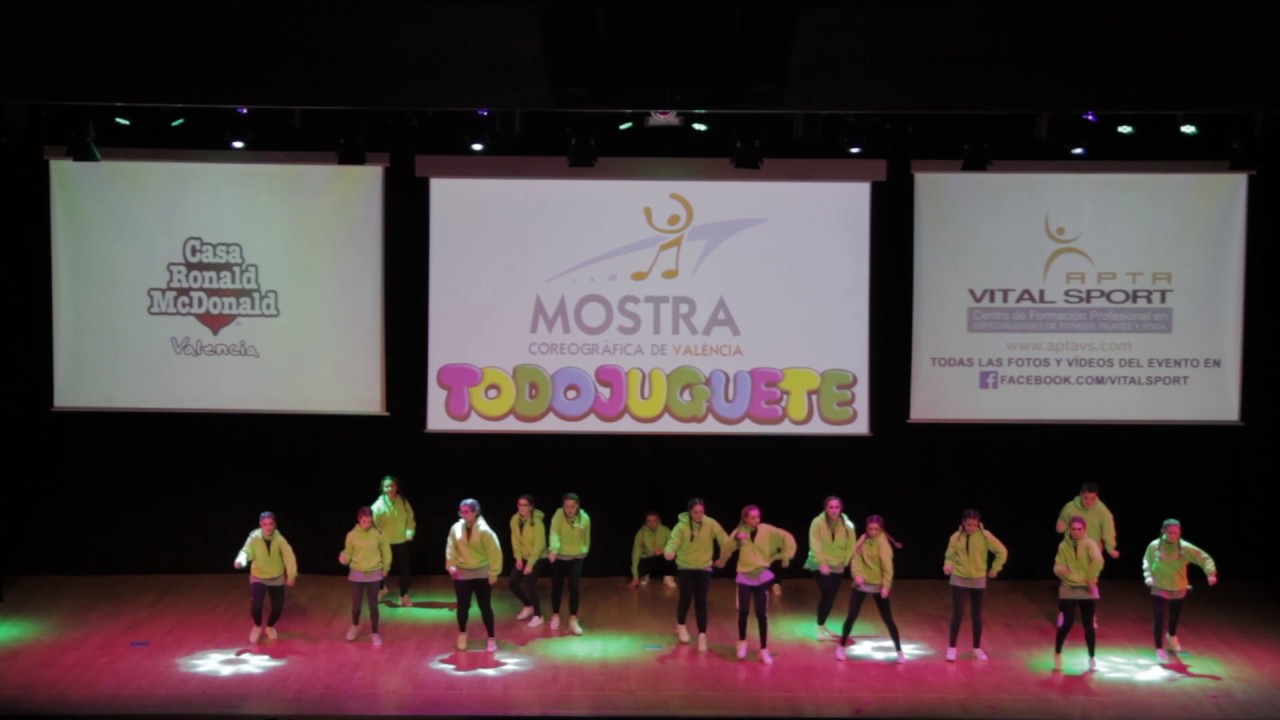 Mostra Coreográfica 2016 - ESCUELA MUNICIPAL DE HIP HOP - Grupo HOPDOLLSCREW aerobic dance