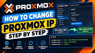 How to Change Proxmox IP Address of a Virtual Environment Node
