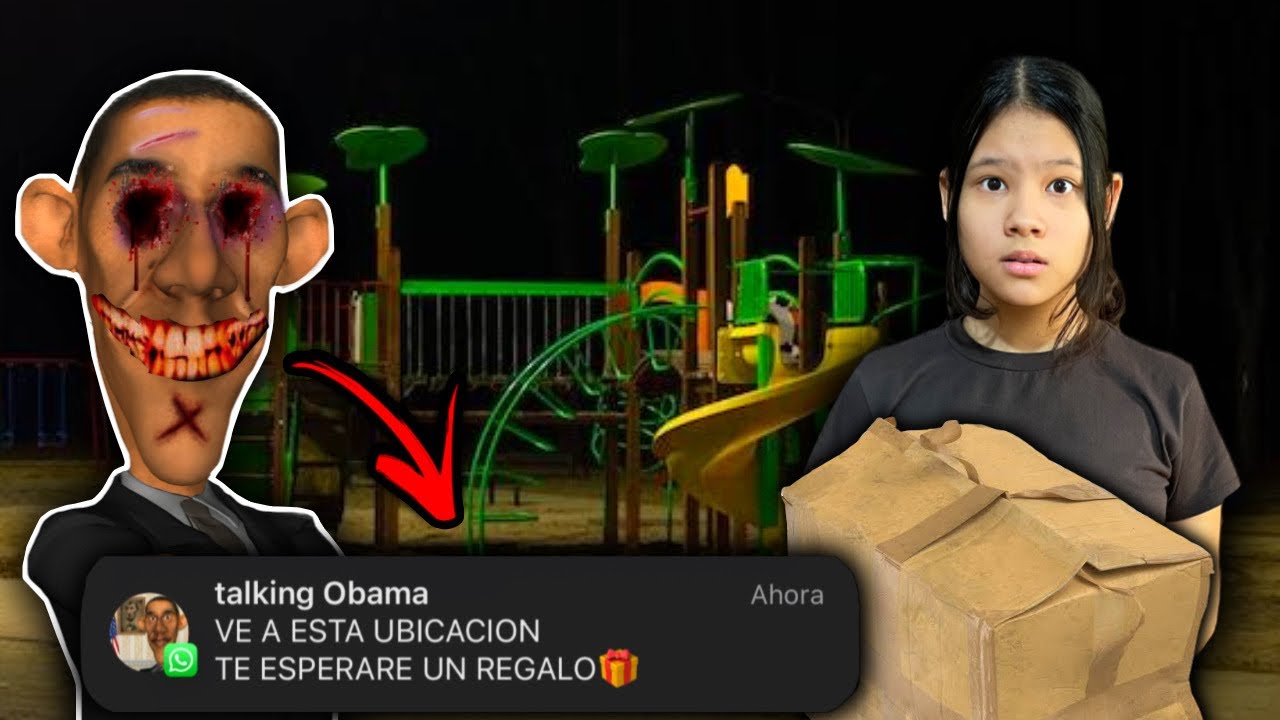 TALKING OBAMA ME CITÓ EN ESTA DIRECCIÓN😱 Y ME ENTREGÓ UNA CAJA MISTERIOSA📦| Regina MH