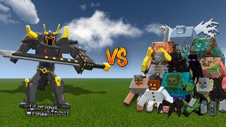 GLORIOUS WROUGHTNOUT vs MUTANT CREATURES | MINECRAFT