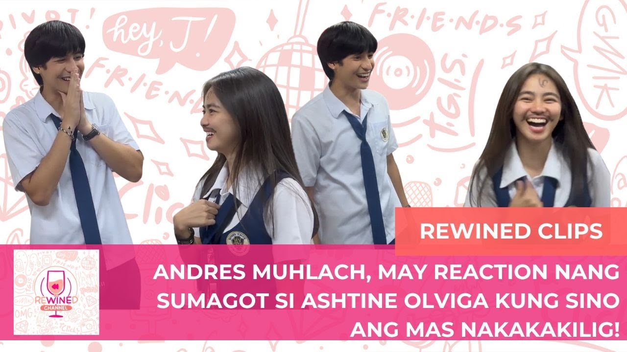 ANDRES MUHLACH, may reaction nang sumagot si ASHTINE OLVIGA kung sino ang mas nakakakilig!