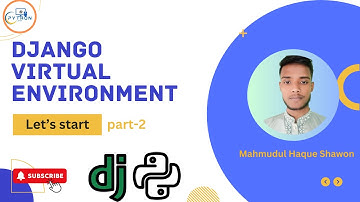 👉 2. Django Part | Setting Up Your Virtual Environment for Django Projects #pythonlover