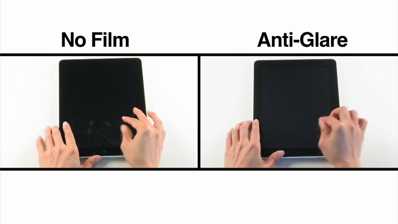 ipad anti glare film comparison youtube what is a film