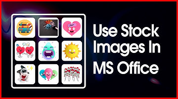 How to Use Stock Images in PowerPoint, Excel, Word in 2020 (Icons, Stickers & Illustrations+ More)