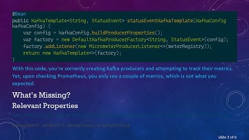 How to Fix Kafka Producer Metrics Not Appearing in Spring Boot 3.1.1 with Prometheus