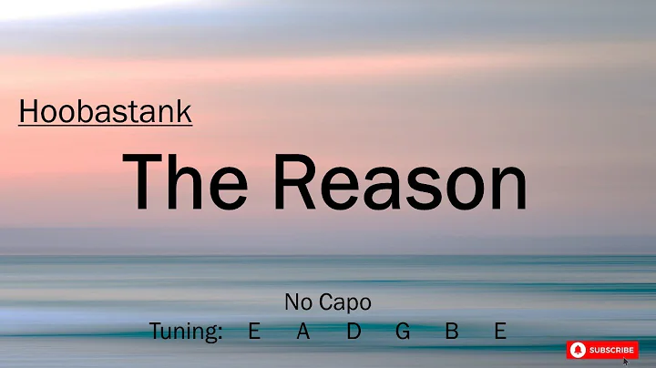 The Reason - Hoobastank | Chords and Lyrics