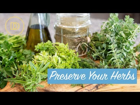Preserve Your Herbs! 3 Easy Ways