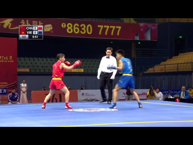 Sanshou Sanda 2016 World Cup Finals China vs Vietnam 48 Kg Men class=