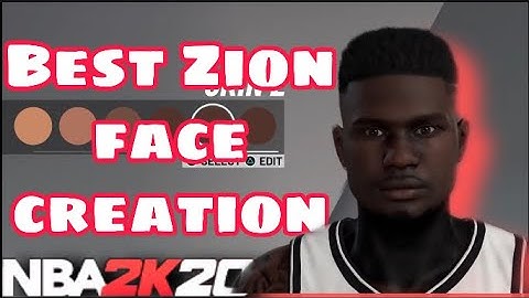 *NEW* ZION WILLIAMSON FACE CREATION TUTORIAL NBA 2K20!