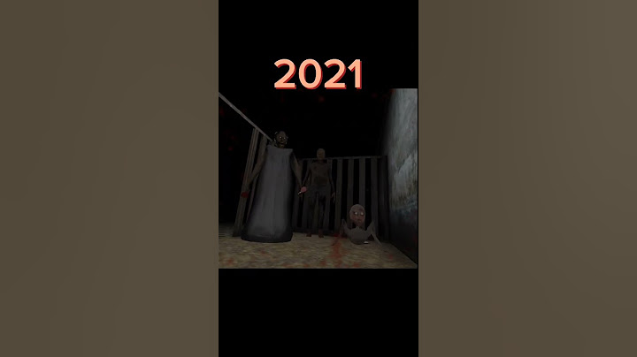 evolution of endings in granny chapter 2 💀👻