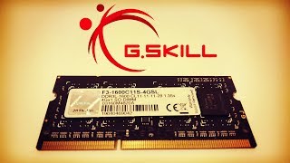 G.SKILL F3-1600C11S-4GSL SO-DIMM