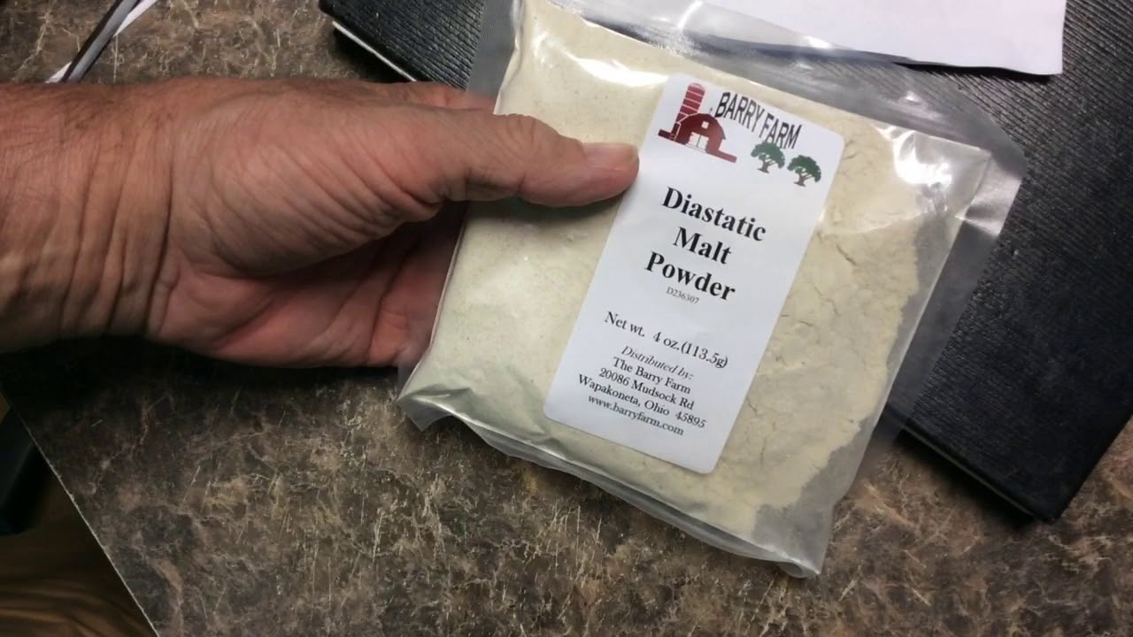 Diastatic Malt Powder Youtube