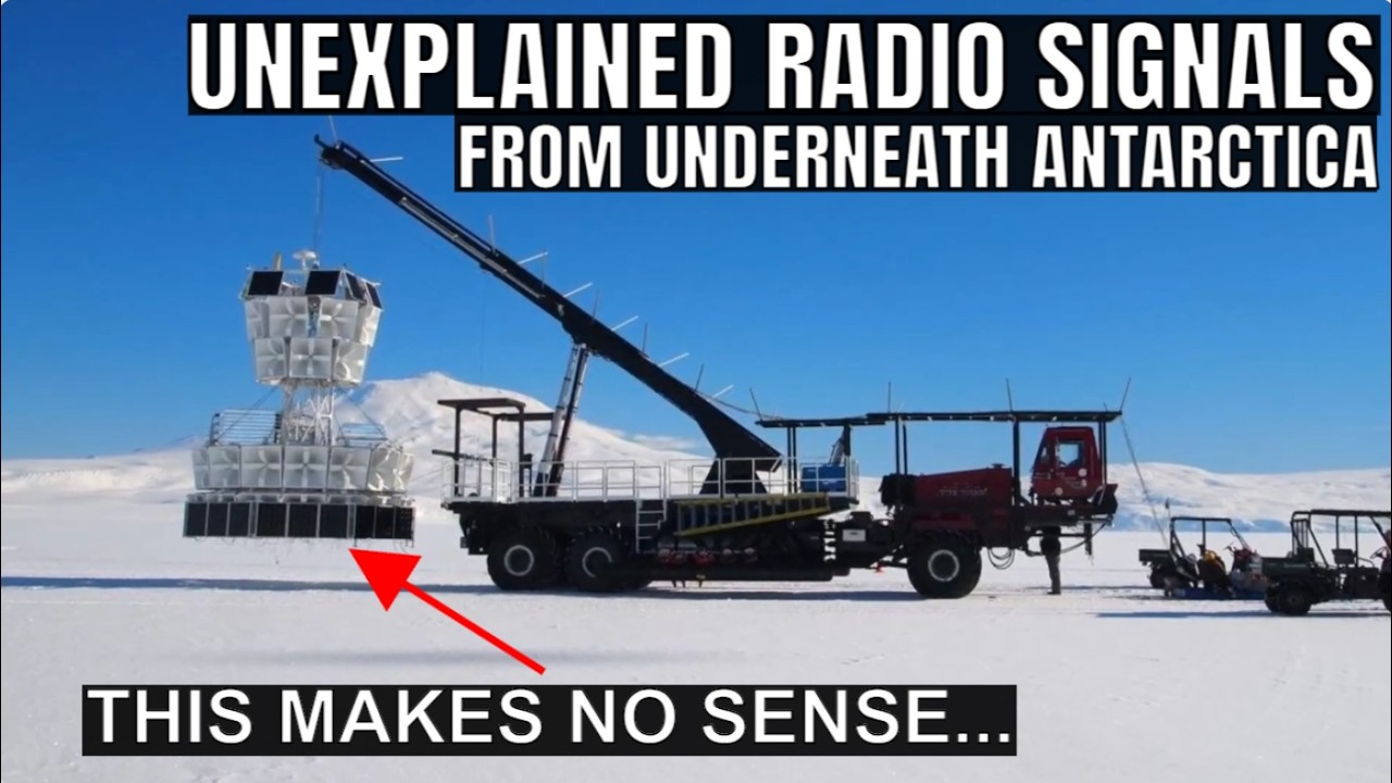 Radio Signals Coming From Inside Ice In Antarctica Have NO Explanation