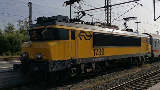 NS International 1739 ''Dalen'' vertrekt van station Bad Bentheim