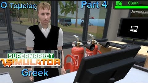O Ταμείας - Manage Supermarket Simulator Greek Gameplay Walkthrough Part 4 (Android)