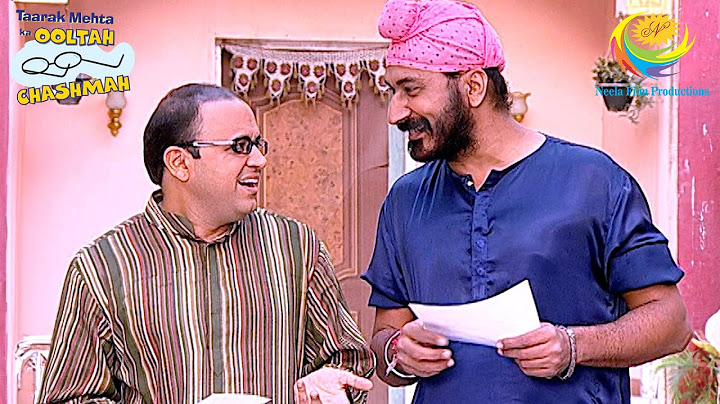 Gokuldham Residents Receive Pamphlets | Taarak Mehta Ka Ooltah Chashmah | Bhide & Madhavi