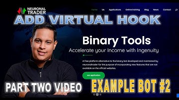 👉REDUCE RISK OF LOSING MONEY💲BY ADDING VIRTUAL HOOK TO YOUR BINARY BOT🔥#PART2 VIDEO