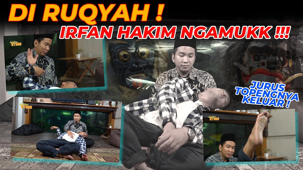 USTADZ FAIZAR KENA P*KUL !!! IRFAN HAKIM KESURUPAN ARWAH PENARI..!!!