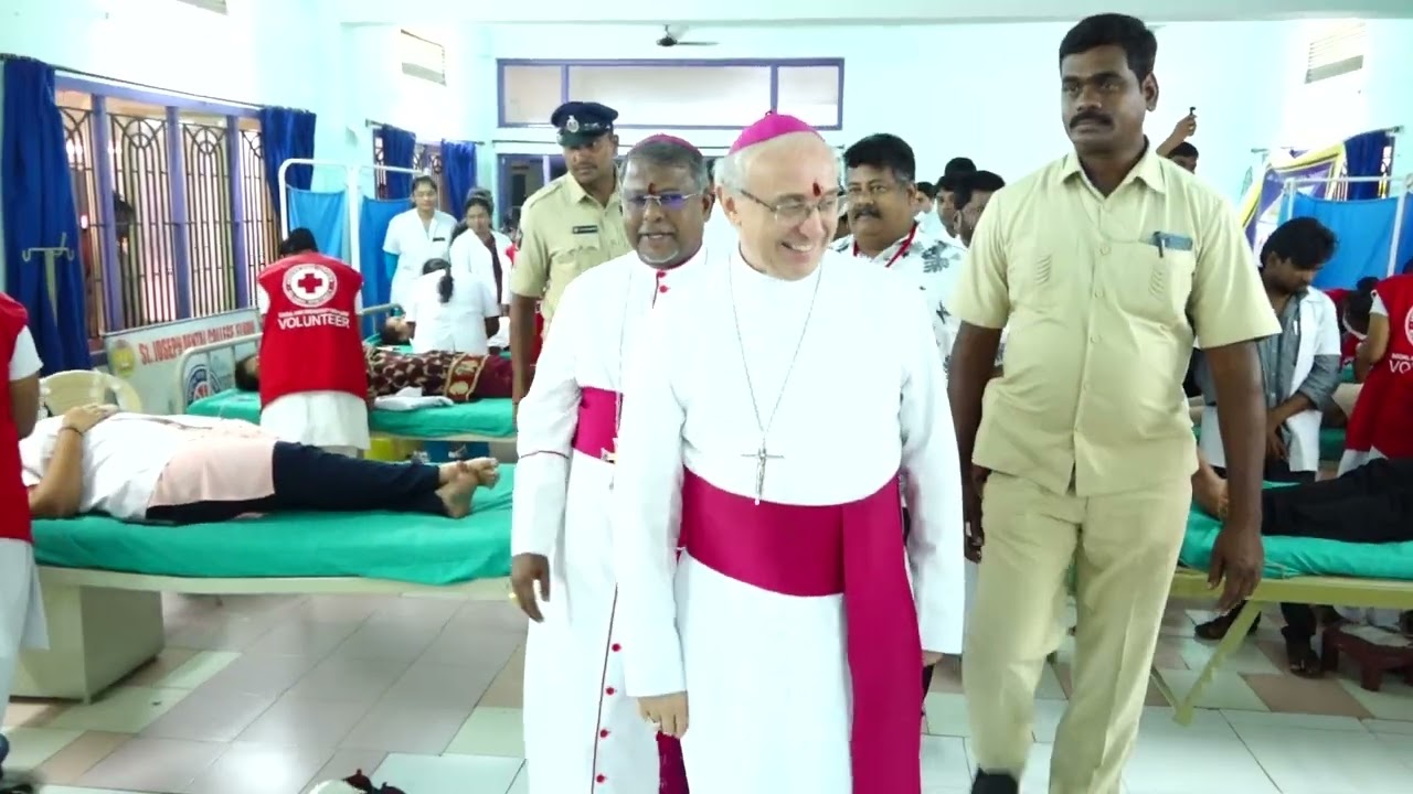 ||visit of Vatican ambassador to St.Joseph Dental College|| on 23|03|2023