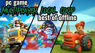 Top 5 4-2 players Local COOP MULTIPLAYER Games for Low Spec PC | Party Games