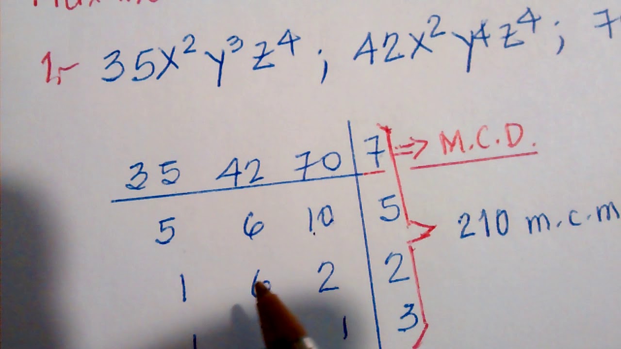 mcd-y-mcm-de-expresiones-algebraicas-youtube