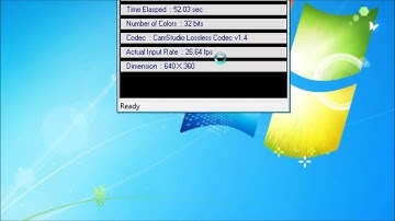 How to record in HD using Camstudio