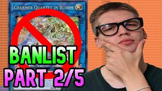PART 2 OF 5 YUGIOH BANLIST