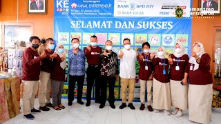 Kanal Entrepreneur Expo 2022 dan Peresmian Kantor Kas Bank Jogja di Mantrijeron