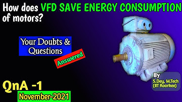 HOW DOES VFD SAVE ENERGY CONSUMPTION? - Electrical Interview Question & Answer