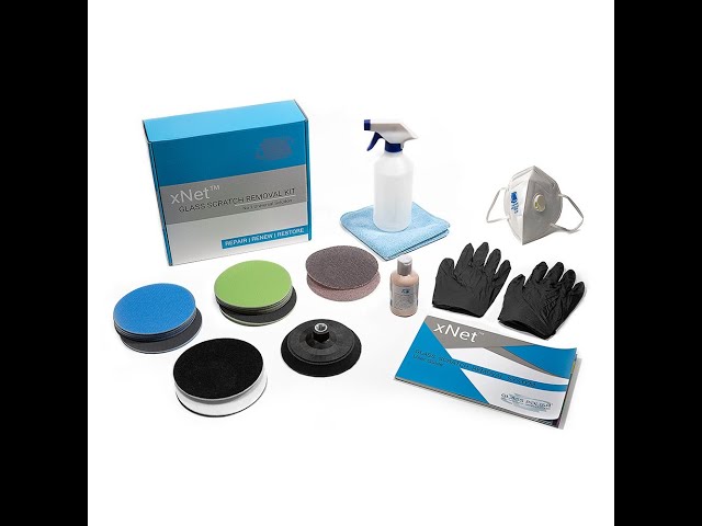 Glass Polishing Kit for Deep Scratches