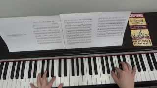 Ян Тьерсен Амели (Comptine d'Un Autre Été. Yann Tiersen ) Видеоурок для фортепиано Часть 2.
