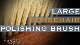 Large Horsehair Shoe Polishing Brush
