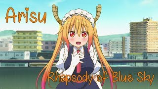 Video thumbnail of "Rhapsody of Blue Sky - Arisu (Kobayashi-san Chi No Maid Dragon OP *FanDub Español*)"