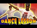 MattyBRaps Dance Lesson with Elijah!