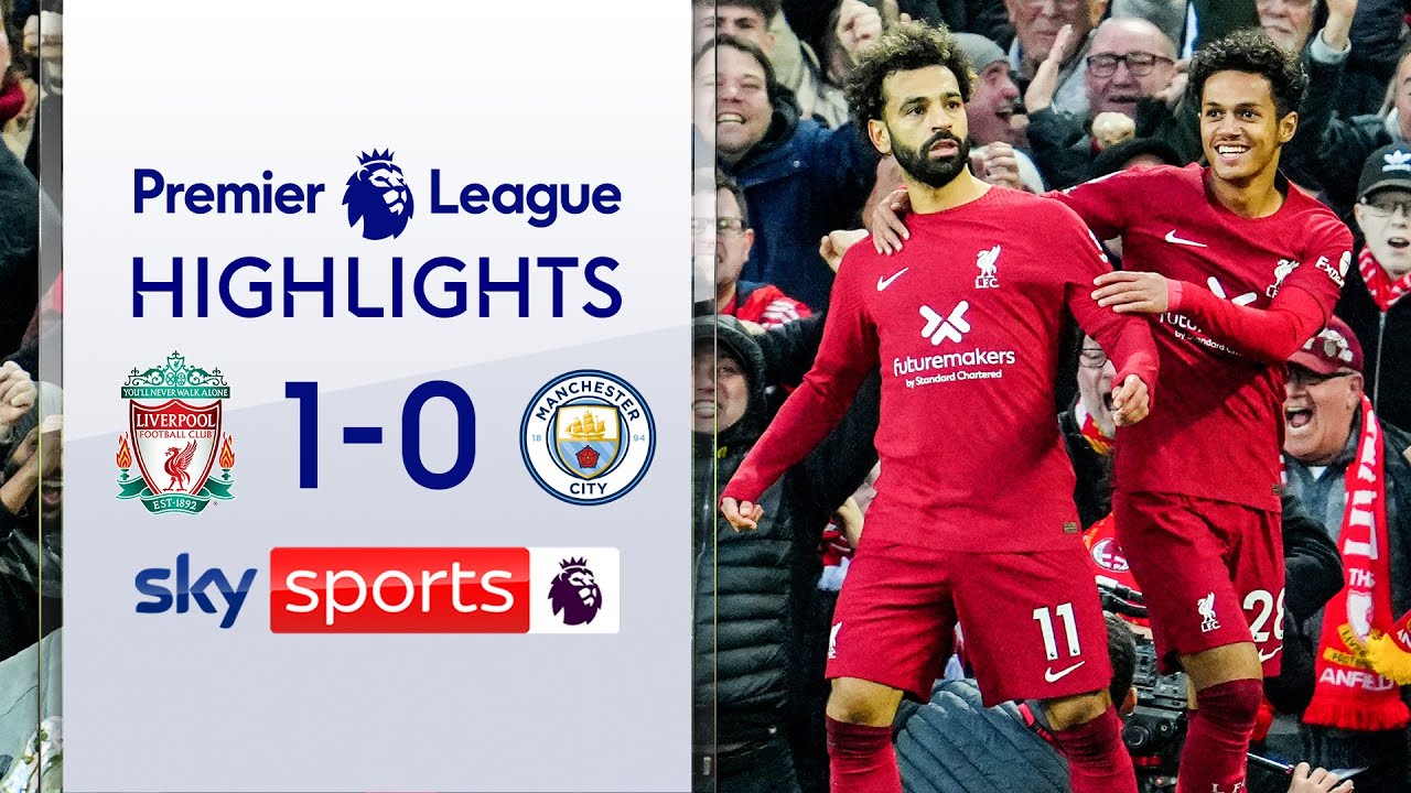 Liverpool edge Man City in THRILLER as Klopp is sent off Liverpool 1