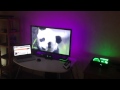 Led modded Tv and xBox preview