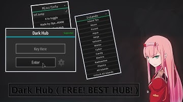 NEW! BEST ROBLOX GUI! - DARK HUB! - [ 50+ GAME! WITH INSANE OP! GUI / AUTOFARM  / MANY MORE! ]