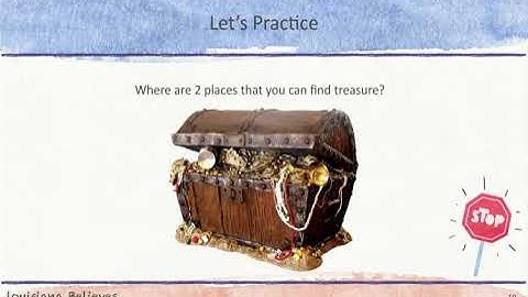 Let’s Set the Context   Treasure V1