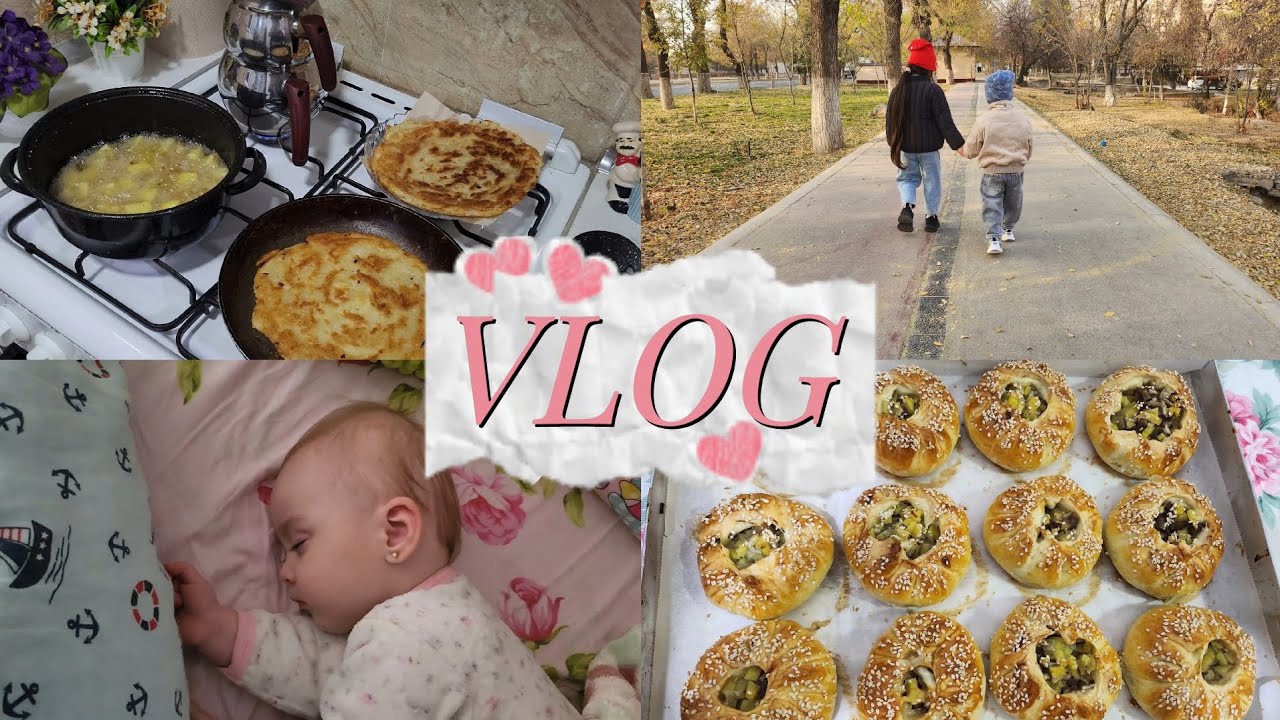 VLOG - ERTALABKI NONUSHTA | KECHKI SAYIR👫  MINI-BALISH😋 | KECHKI OVKAT🍝🥘