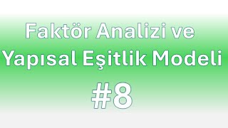 8. Örnek Uygulama 5 - Grup Analizi