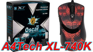 A4Tech XL-740K unboxing