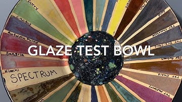 Forget making test tiles. Make a test bowl!