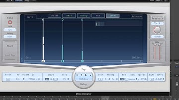 Logic Pro X - #72 - Mixing (part14): Delay Designer Plug-in